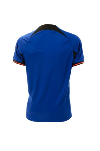 Fotbalové Dres Holandsko Venkovní Oblečení MS 2022 Krátký Rukáv